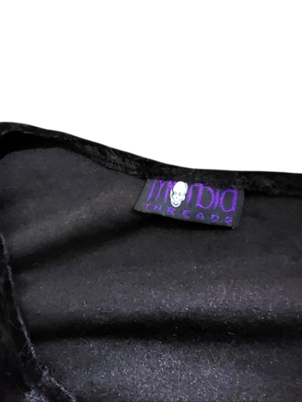 Vinatge Morbid Threads Velvet Skirt Set Size L - Picture 3 of 4
